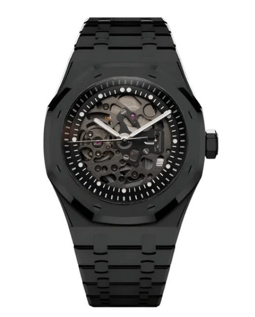 SEIKOMOD SOAK SKELETON (Black)